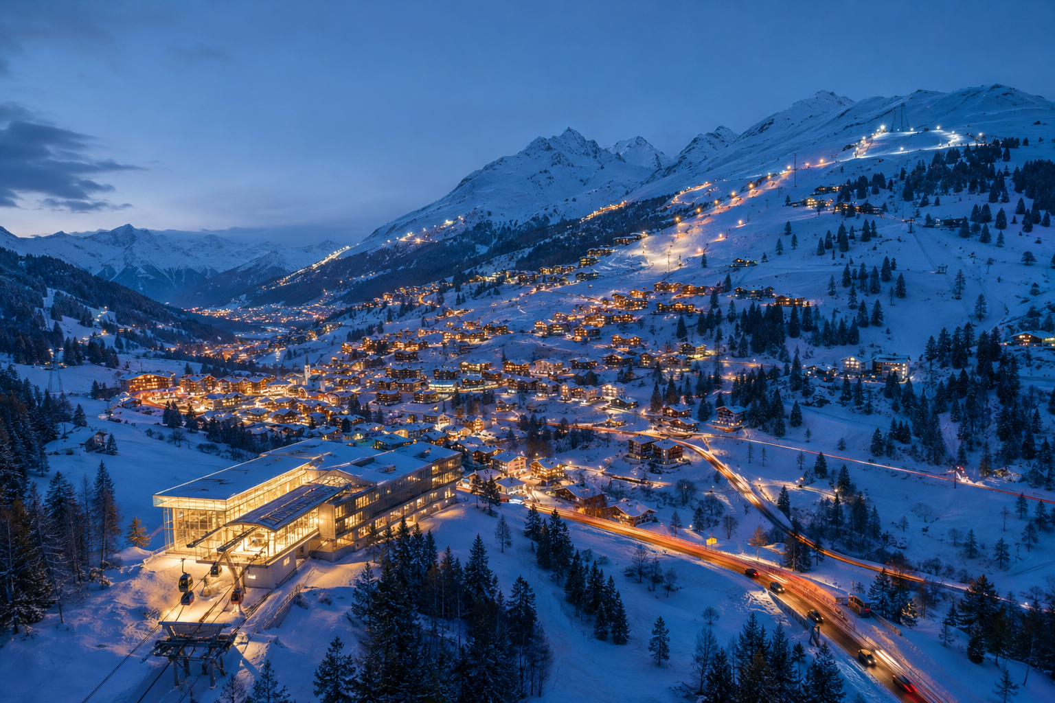 Alpine destination